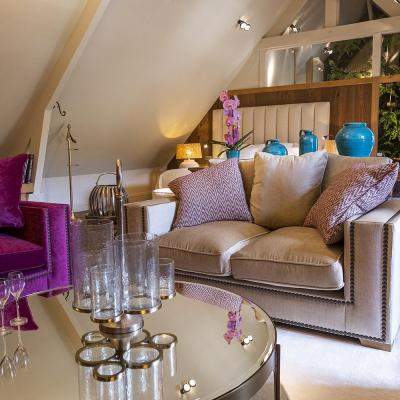 Suite rose salon